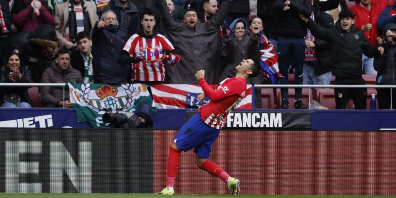 Kèo Thơm Trận Atlético Madrid vs Real Betis 00h00 19/05: La Liga Rực Lửa! 3 Atlético Madrid vs Real Betis